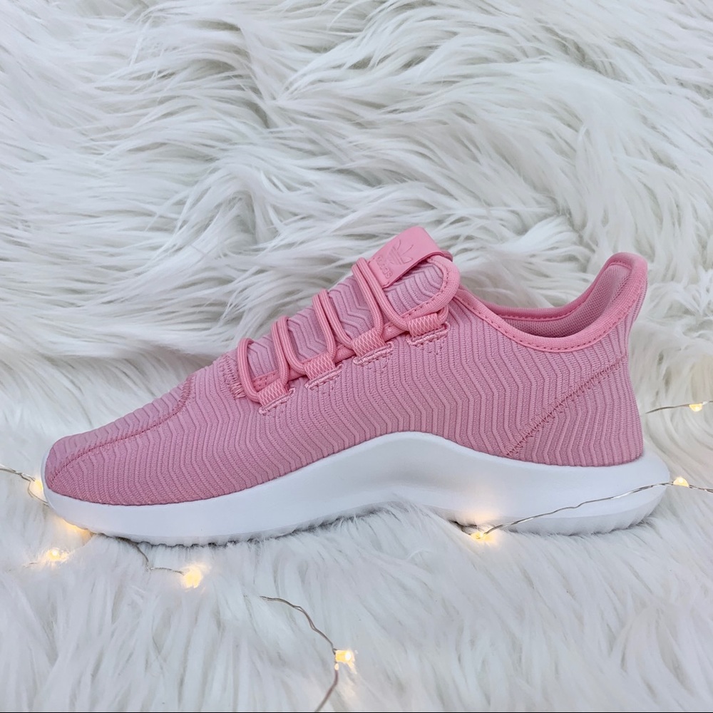 Adidas Originals Tubular Shadow Pink and White - Picture 3 of 7